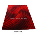 Polyester 150D Silk Shaggy 3D Carpet